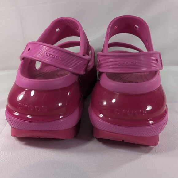 Crocs Classic Mega Crush Juice Pink Unisex Sandals 11 M11/W12.5 207989 Platform - Picture 16 of 16